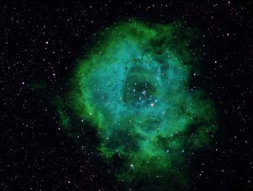 The Rosette Nebula. [Credit: Herb Bubert]
