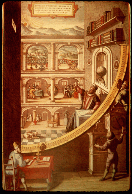 Tycho Brahe and his quadrant